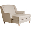 Max Winzer Big armchair including 1x decorative cushion 55x55cm Judith beige
