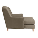Max Winzer Big armchair including 1x decorative cushion 55x55cm Judith sahara