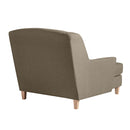 Max Winzer Big armchair including 1x decorative cushion 55x55cm Judith sahara