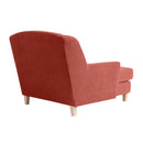 Max Winzer Big armchair including 1x decorative cushion 55x55cm Judith terracotta