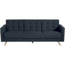 Max Winzer 3-seater sofa with bed function Julian blue