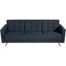 Max Winzer 3-seater sofa with bed function Julian blue
