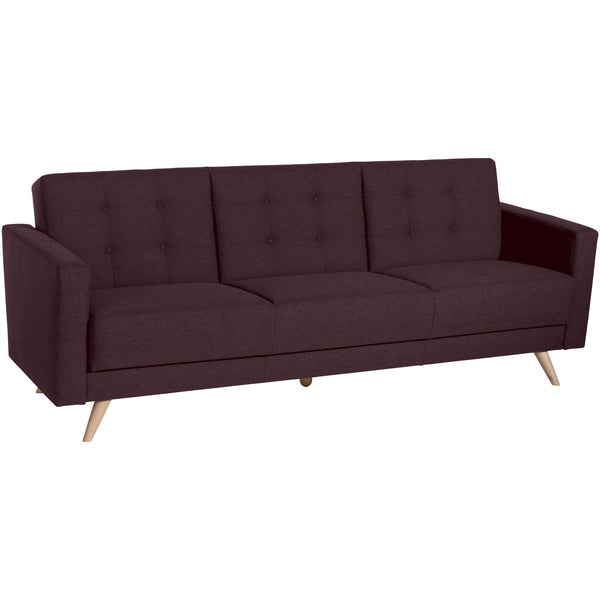 Max Winzer 3-seater sofa with bed function Julian burgundy