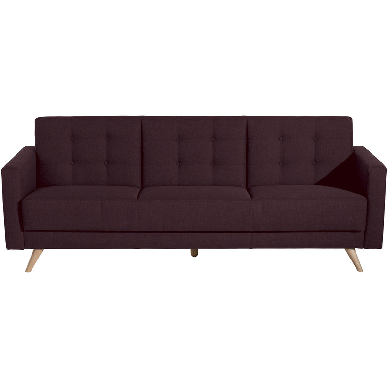 Max Winzer 3-seater sofa with bed function Julian burgundy