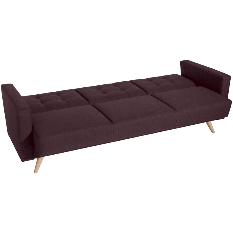 Max Winzer 3-seater sofa with bed function Julian burgundy