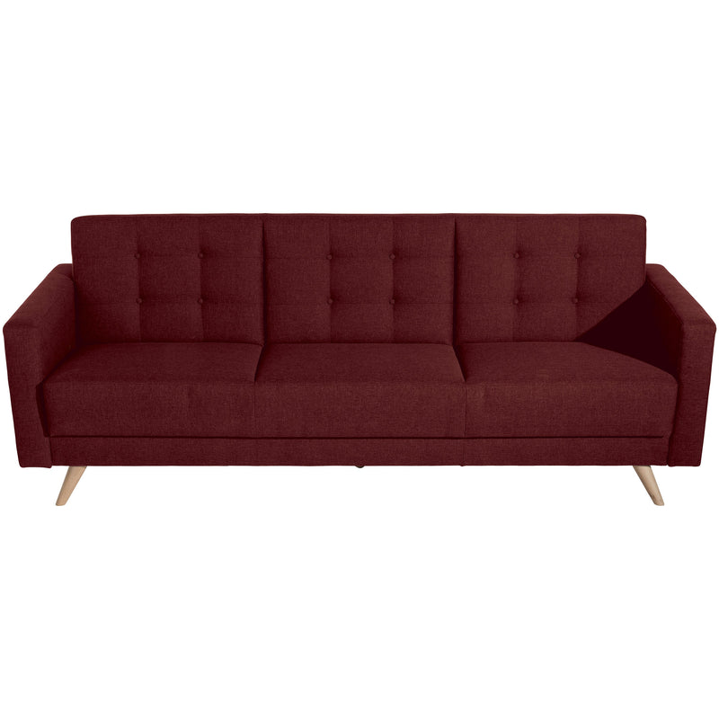Max Winzer 3-seater sofa with bed function Julian red