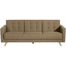 Max Winzer Sofa 3-Sitzer mit Bettfunktion Julian sand