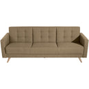 Max Winzer Sofa 3-Sitzer mit Bettfunktion Julian sand