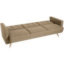 Max Winzer Sofa 3-Sitzer mit Bettfunktion Julian sand