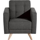 Fauteuil Julian de Max Winzer anthracite