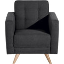 Fauteuil Julian graphite de Max Winzer