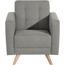 Max Winzer armchair Julian light grey