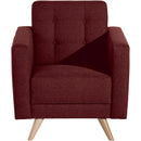 Fauteuil Julian rouge de Max Winzer