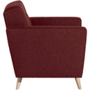 Fauteuil Julian rouge de Max Winzer