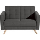 Max Winzer Sofa 2-Sitzer Julian anthrazit