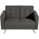 Max Winzer Sofa 2-Sitzer Julian anthrazit