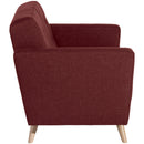 Canapé 2 places Julian rouge Max Winzer