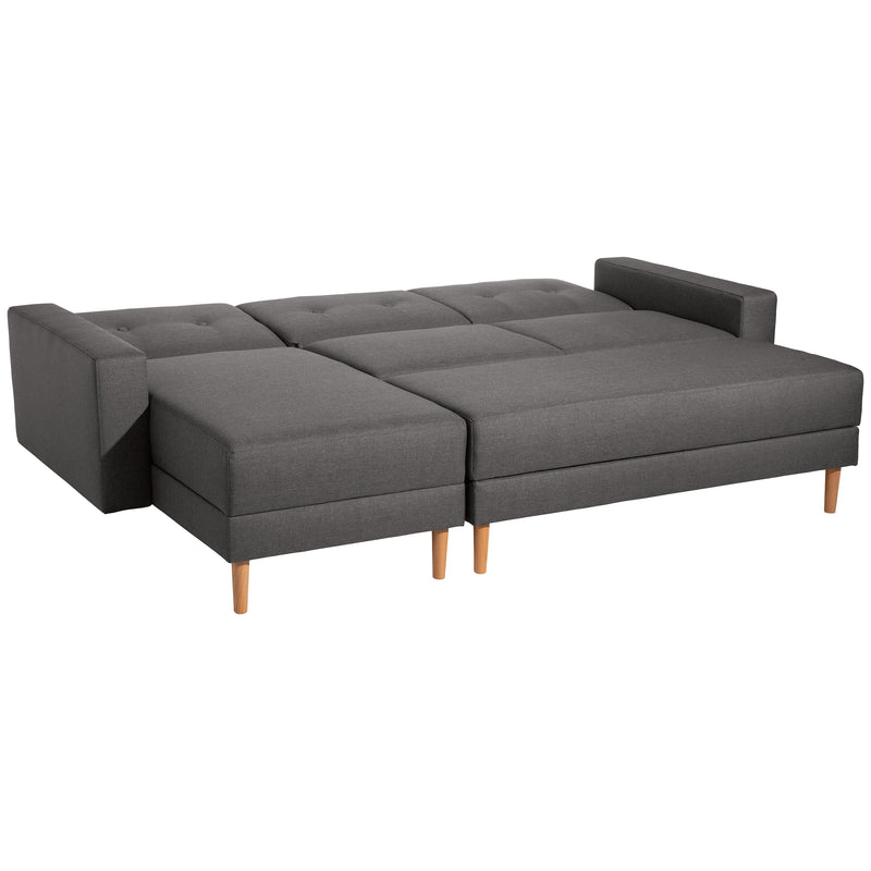 Max Winzer Funktionssofa mit Hocker Just Cool anthrazit