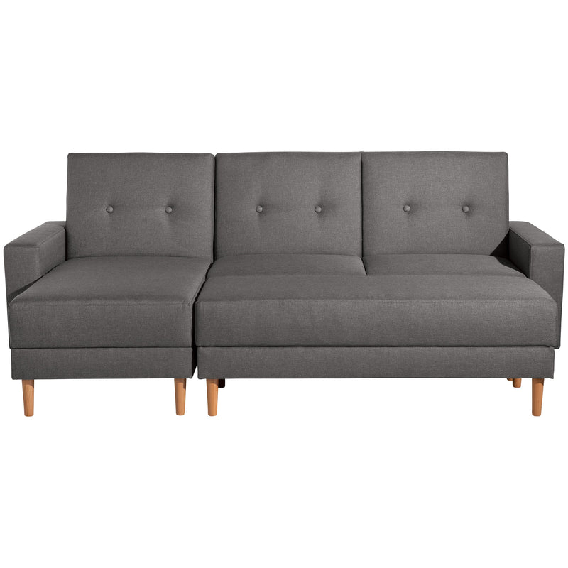 Max Winzer Funktionssofa mit Hocker Just Cool anthrazit
