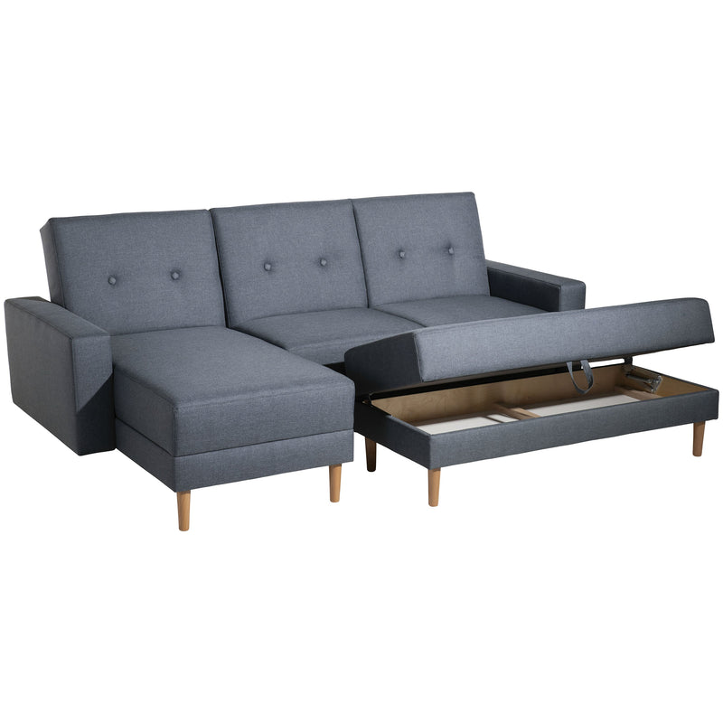 Max Winzer Funktionssofa mit Hocker Just Cool denim