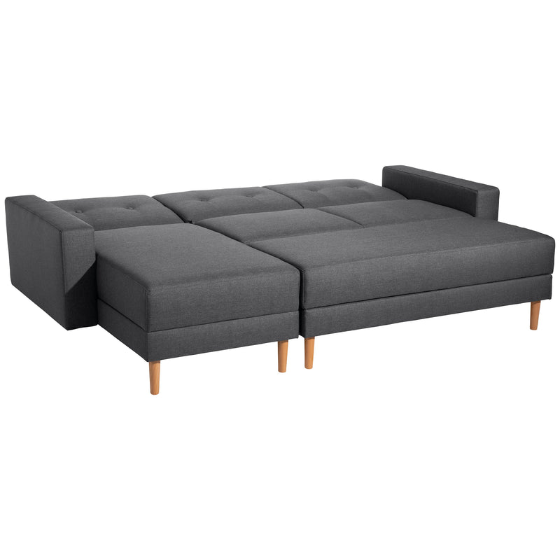 Max Winzer Funktionssofa mit Hocker Just Cool graphit