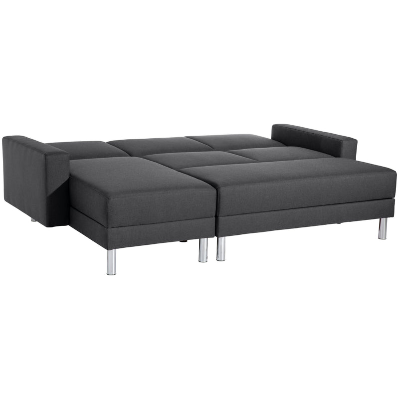 Max Winzer Funktionssofa mit Hocker Just Fashion graphit