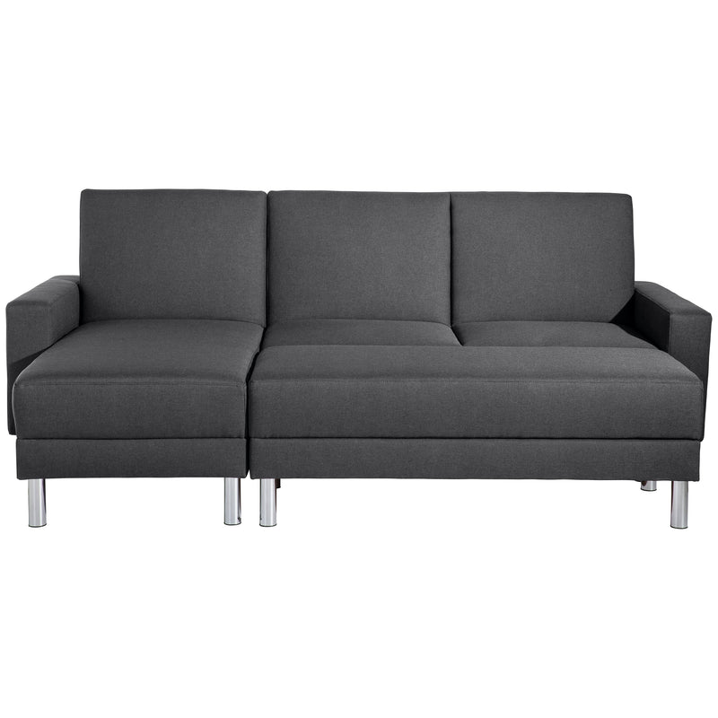 Max Winzer Funktionssofa mit Hocker Just Fashion graphit