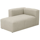 Max Winzer Longchair armrest left Lena cream