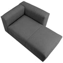 Accoudoir droit pour chaise longue Max Winzer Lena anthracite