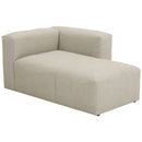 Accoudoir droit pour chaise longue Max Winzer Lena crème