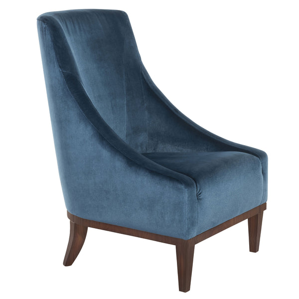 Max Winzer armchair Lina petrol