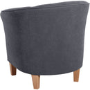 Fauteuil Max Winzer Livia anthracite