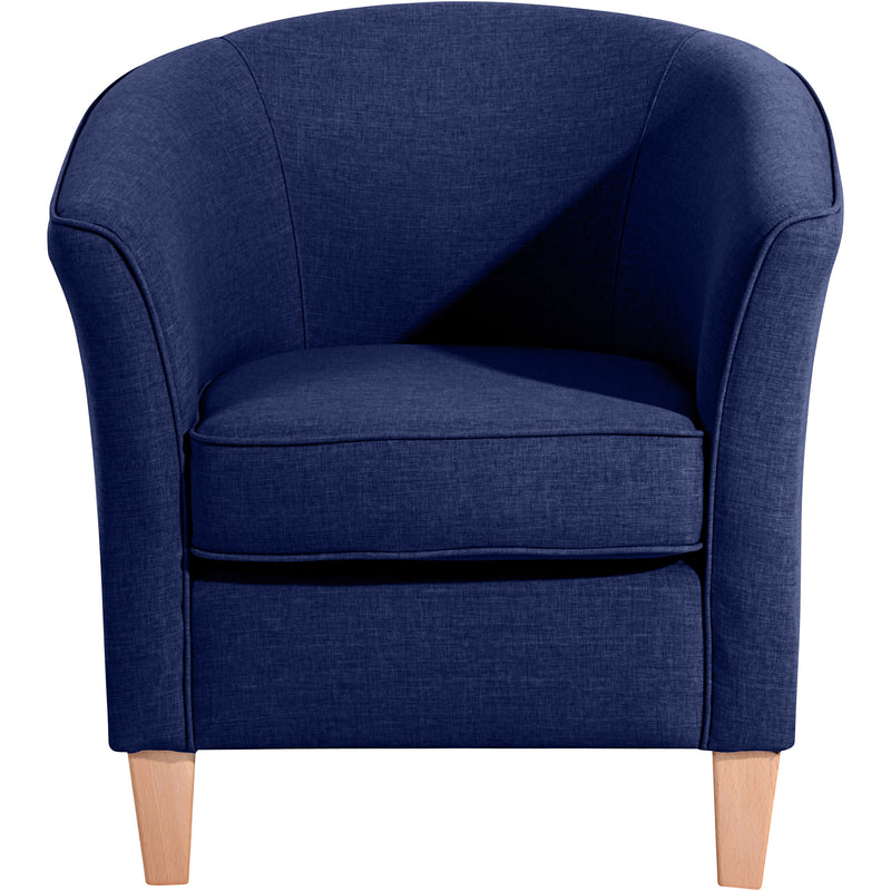 Max Winzer Sessel Livia dunkelblau