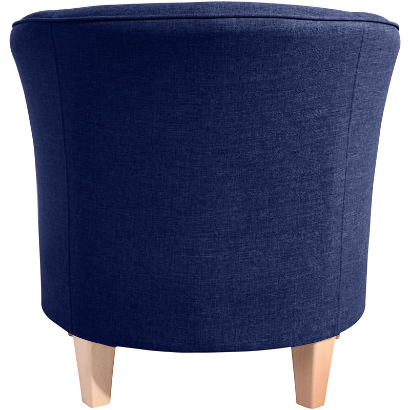 Max Winzer Sessel Livia dunkelblau
