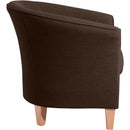 Max Winzer armchair Livia chocolate