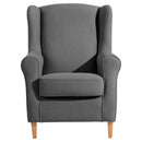 Max Winzer Ohrenbackensessel Lorris anthrazit