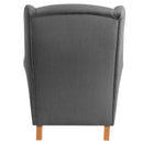 Max Winzer Ohrenbackensessel Lorris anthrazit