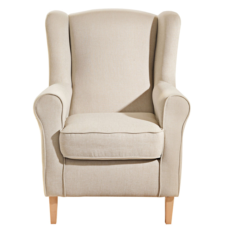 Max Winzer wingback chair Lorris beige