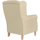 Max Winzer wingback chair Lorris beige