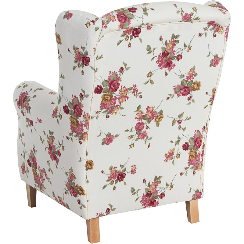 Max Winzer wingback chair Lorris beige