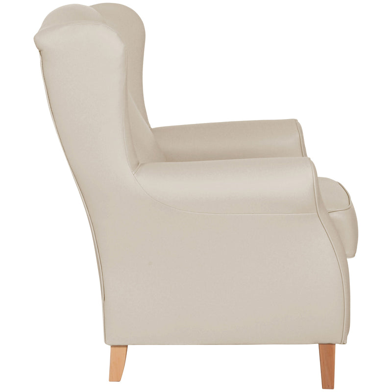 Max Winzer wingback chair Lorris beige