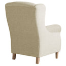 Max Winzer Ohrenbackensessel Lorris beige