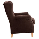 Max Winzer Ohrenbackensessel Lorris braun