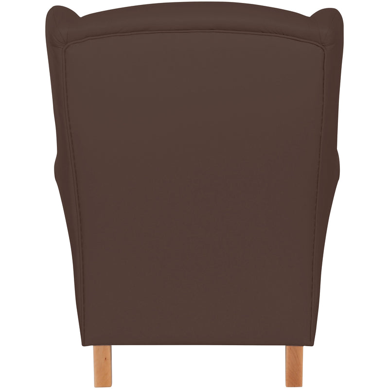 Max Winzer wingback chair Lorris brown