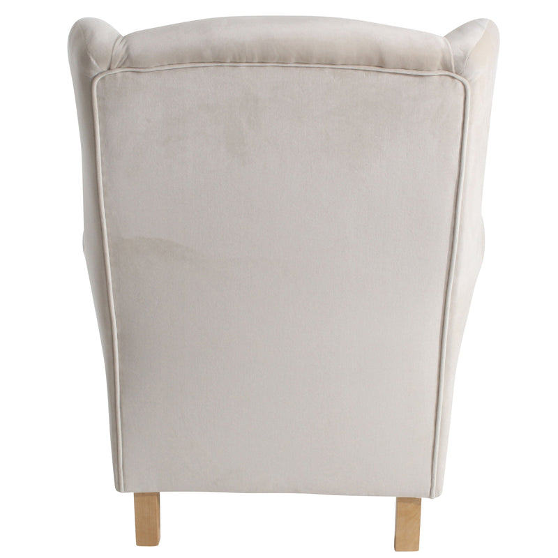 Max Winzer wingback chair Lorris cream