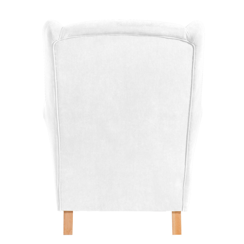 Max Winzer wingback chair Lorris cream