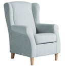 Max Winzer Ohrenbackensessel Lorris eisblau