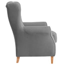 Max Winzer wingback chair Lorris grey