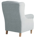 Fauteuil à oreilles Lorris de Max Winzer gris