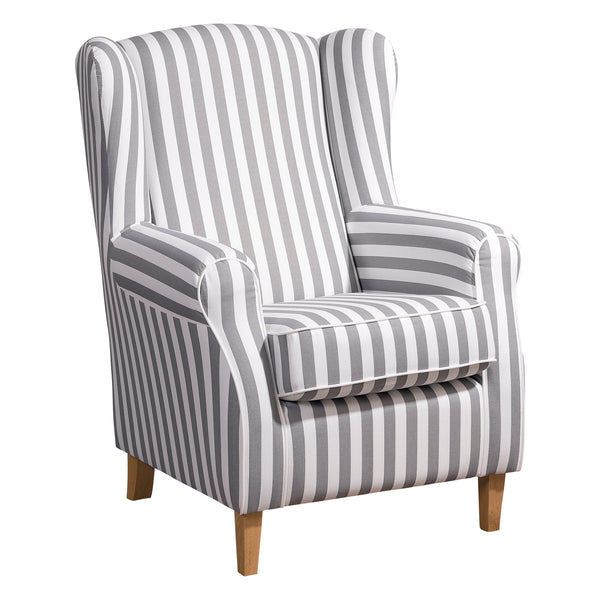 Max Winzer wingback chair Lorris light brown